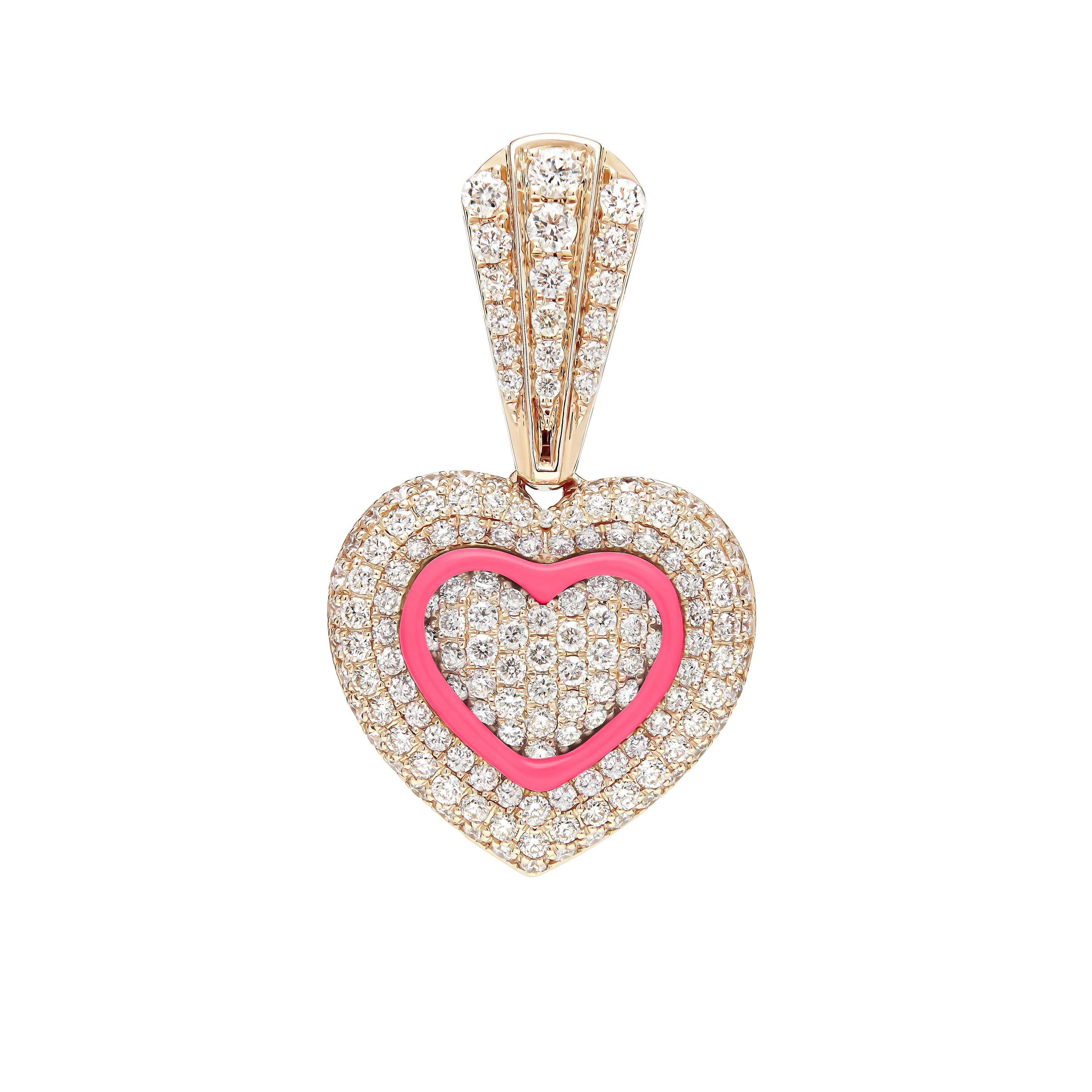 Heartbeat Regent Earring - Yellow Gold