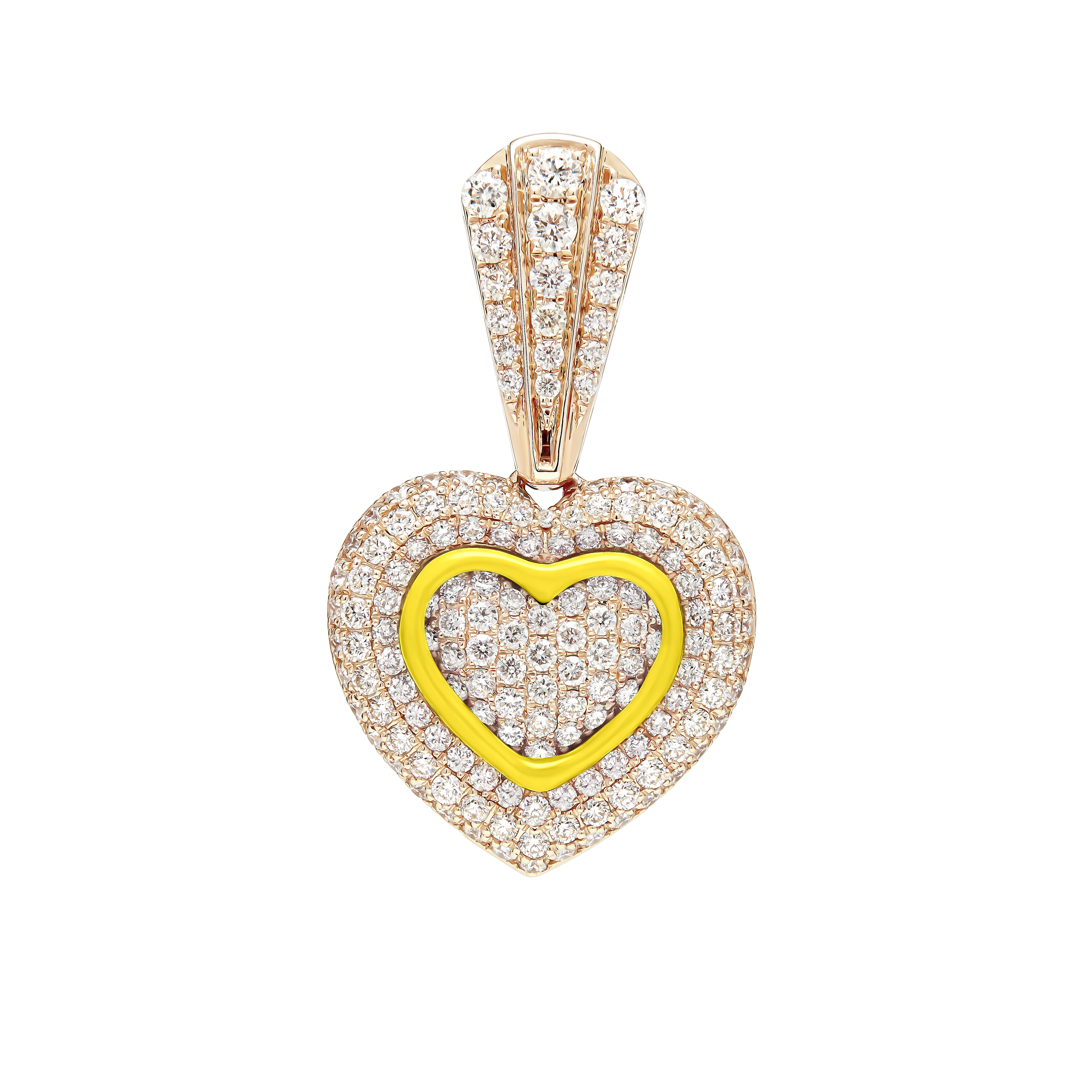 Heartbeat Regent Earring - Yellow Gold