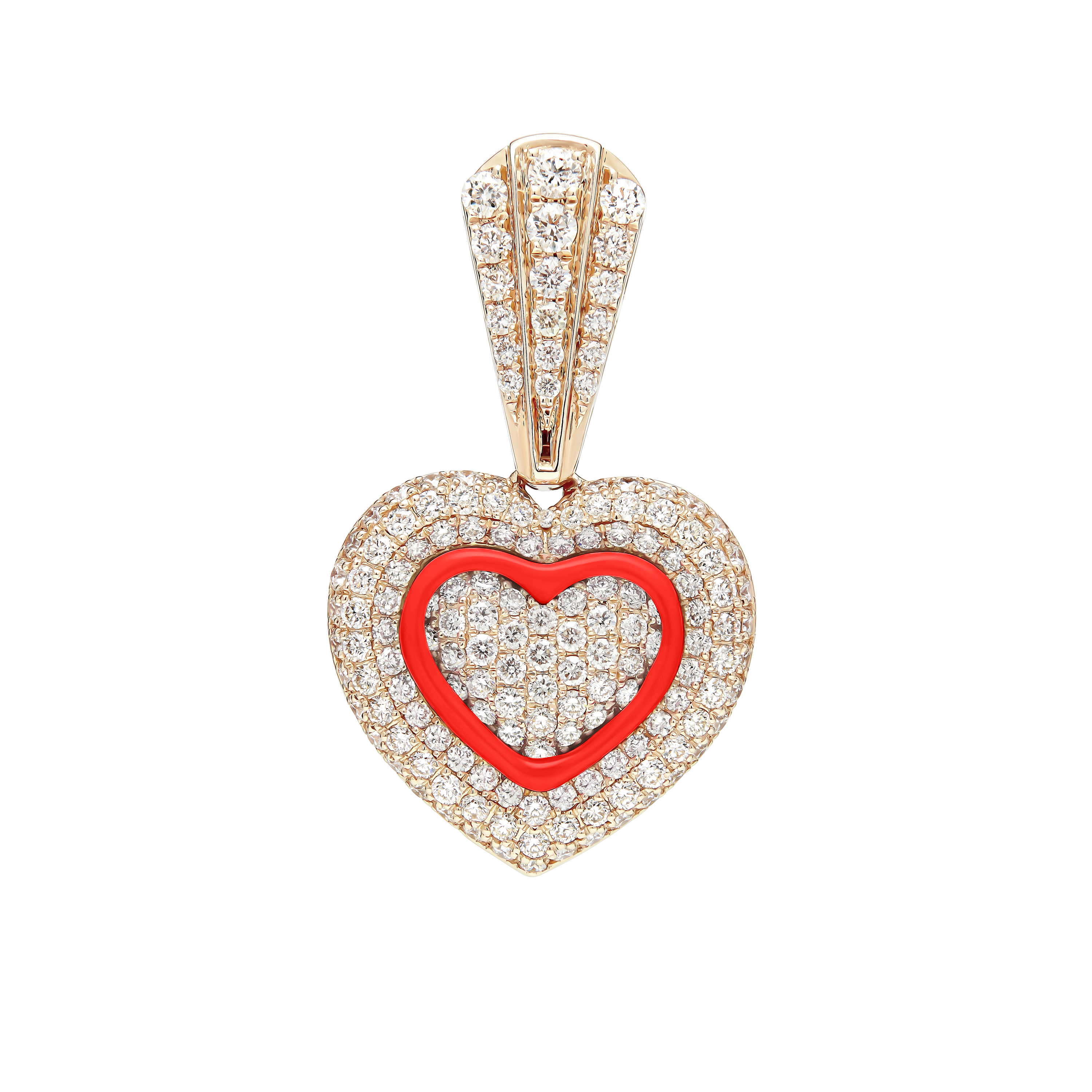 Heartbeat Regent Earring - Yellow Gold