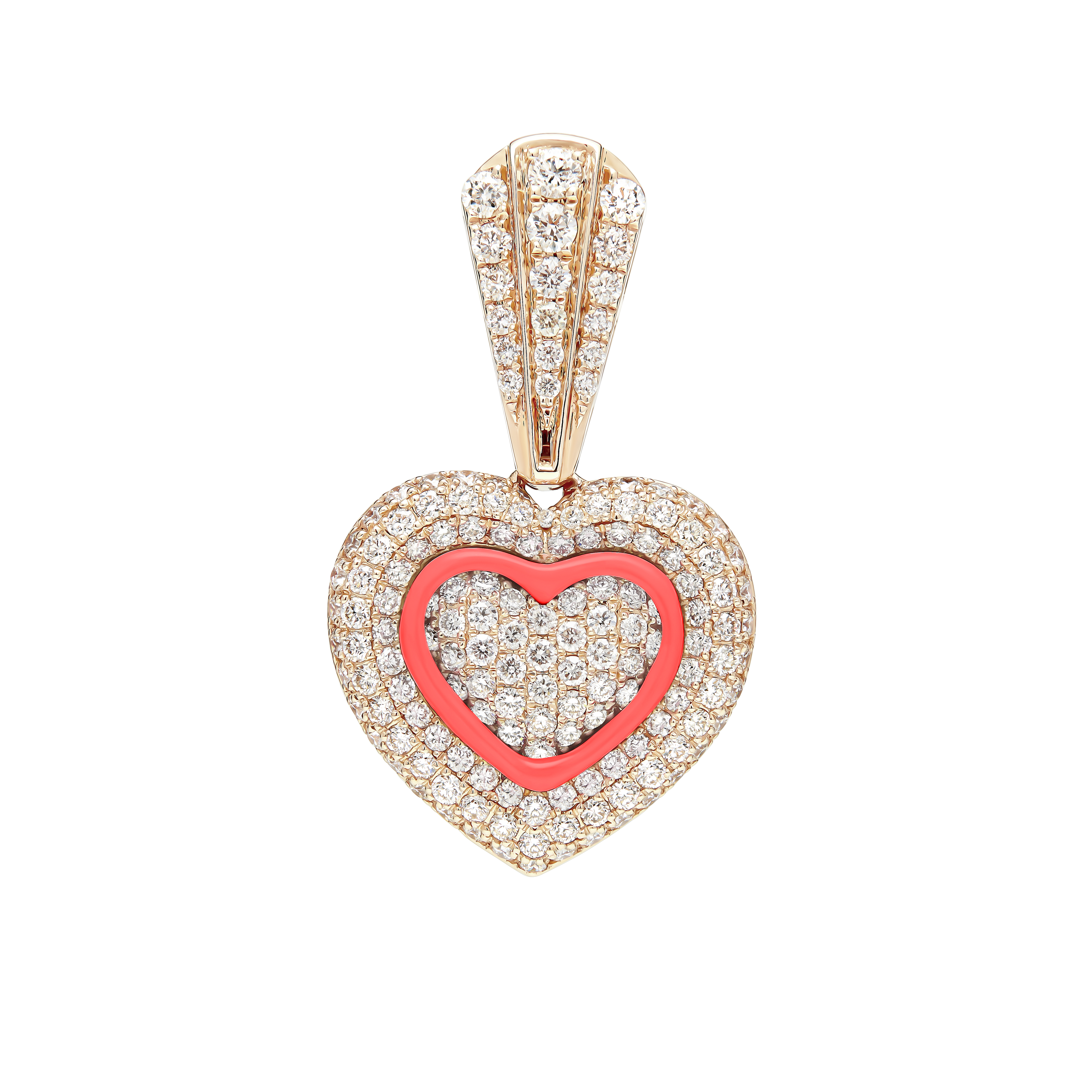Heartbeat Regent Earring - Rose Gold