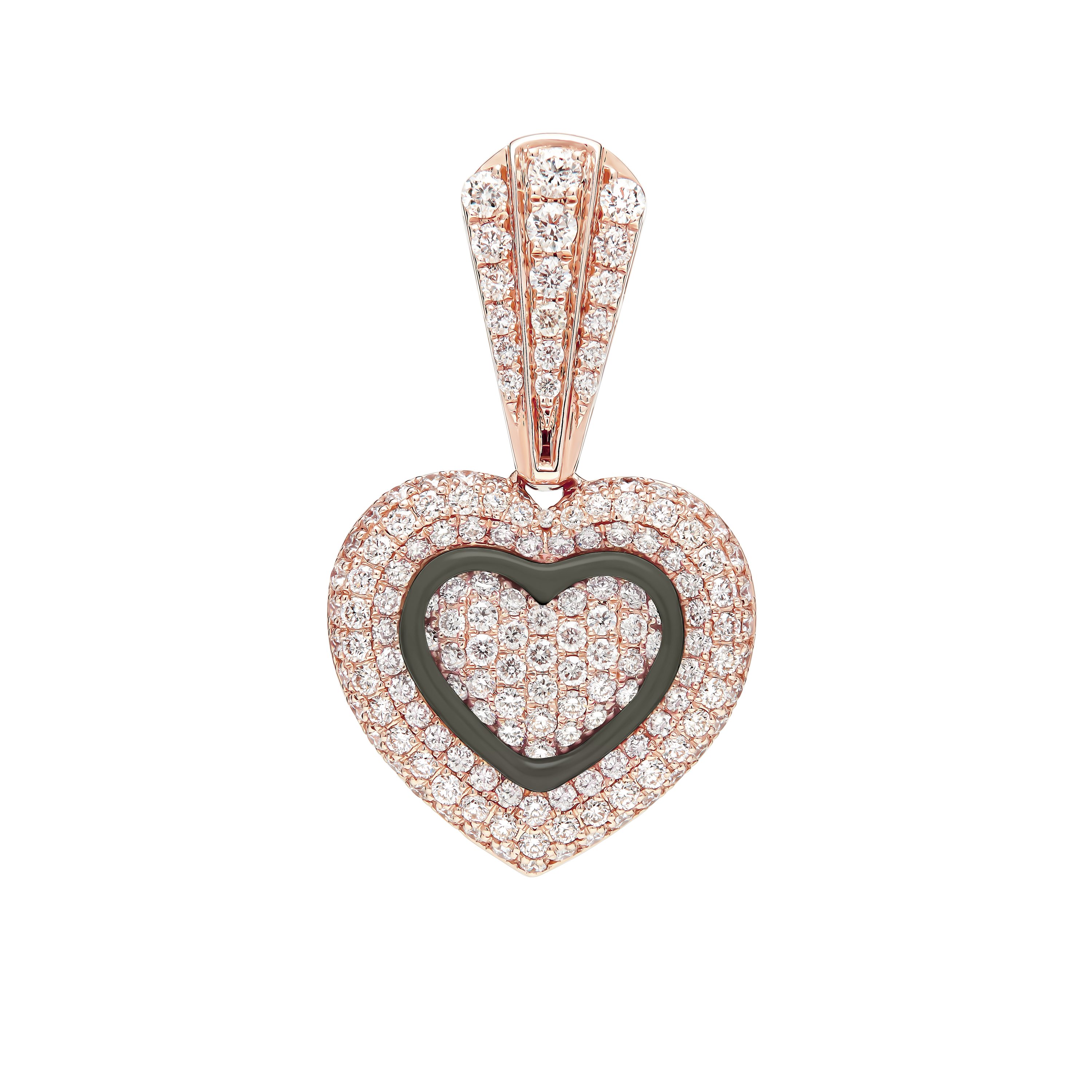 Heartbeat Regent Earring - Rose Gold
