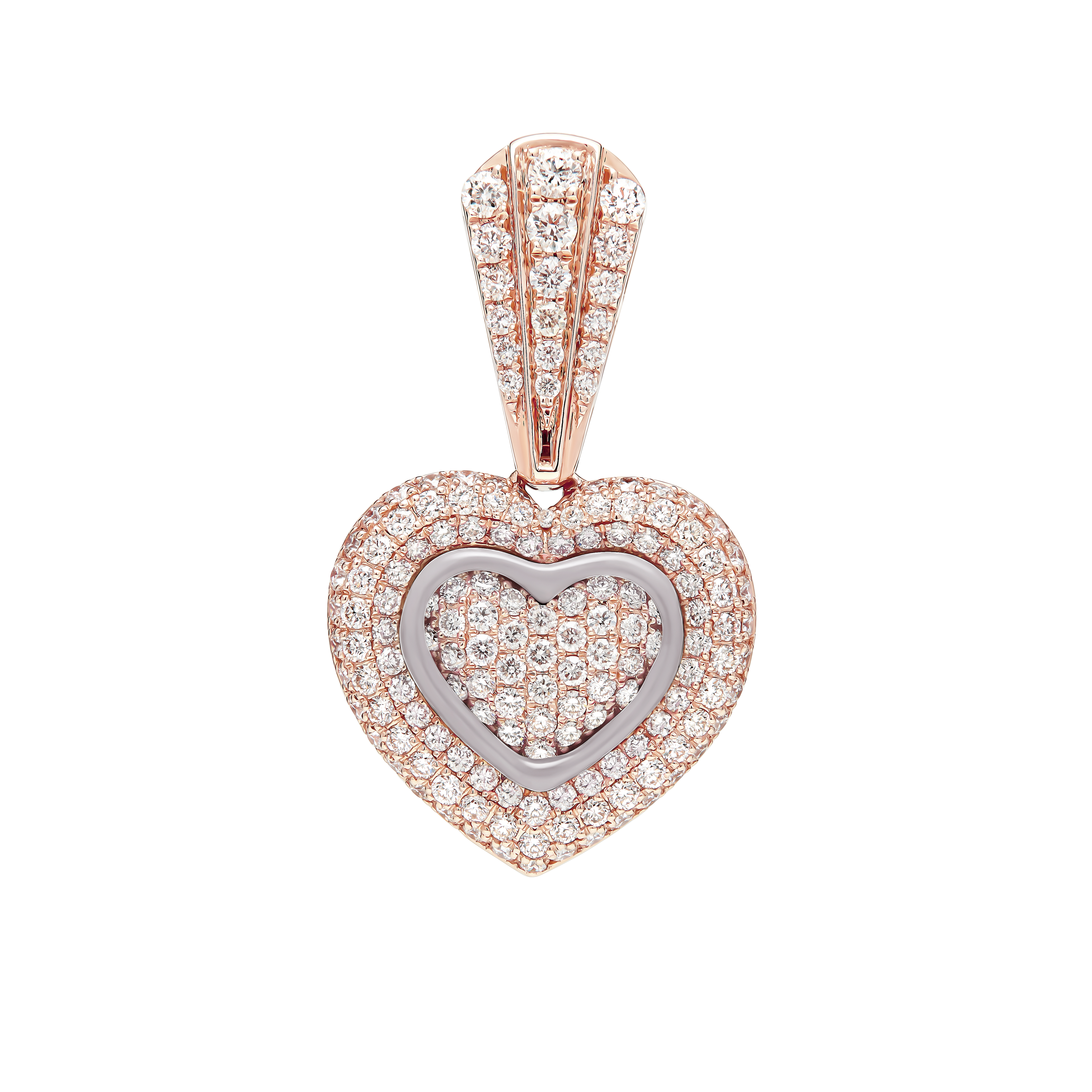 Heartbeat Regent Earring - Rose Gold