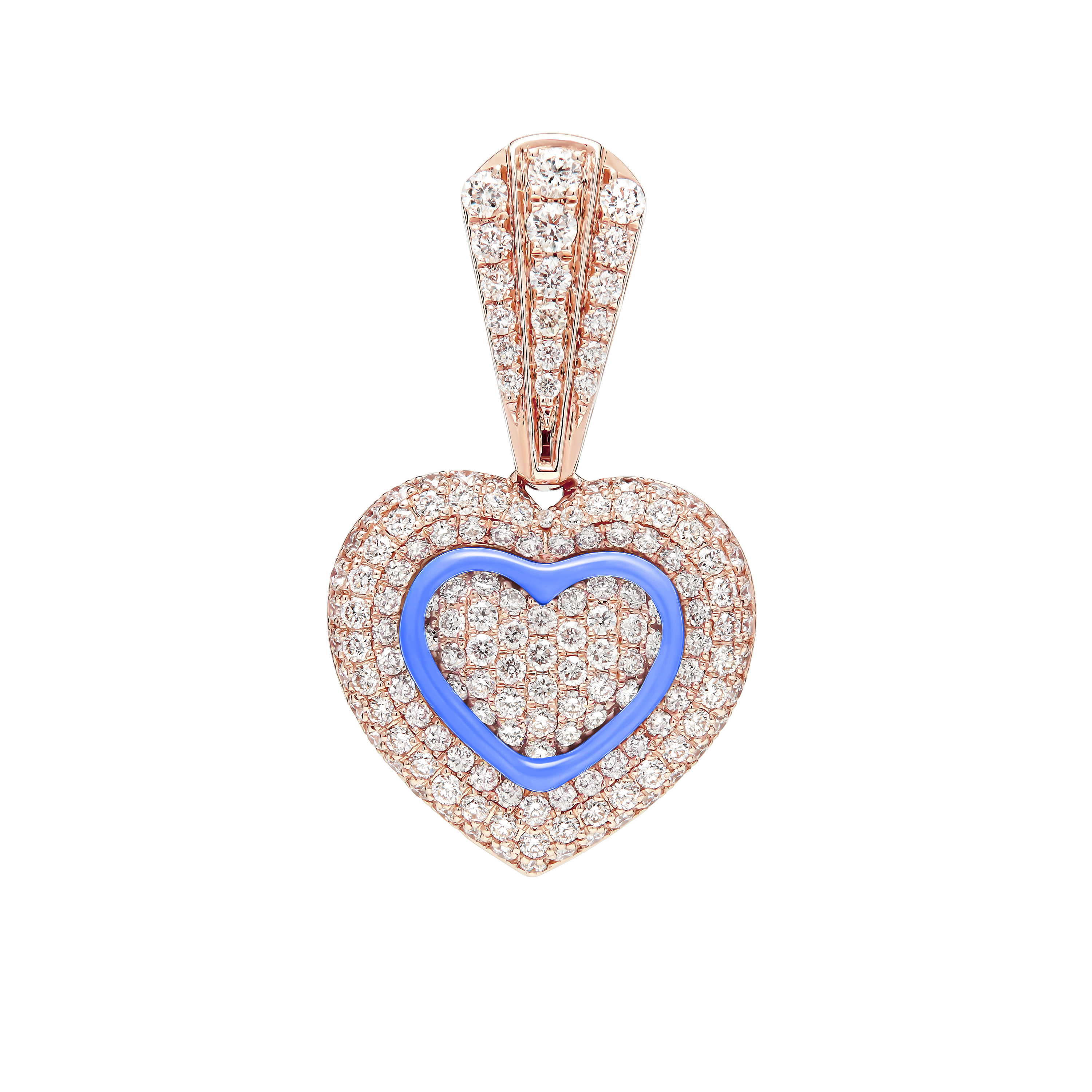 Heartbeat Regent Earring - Rose Gold