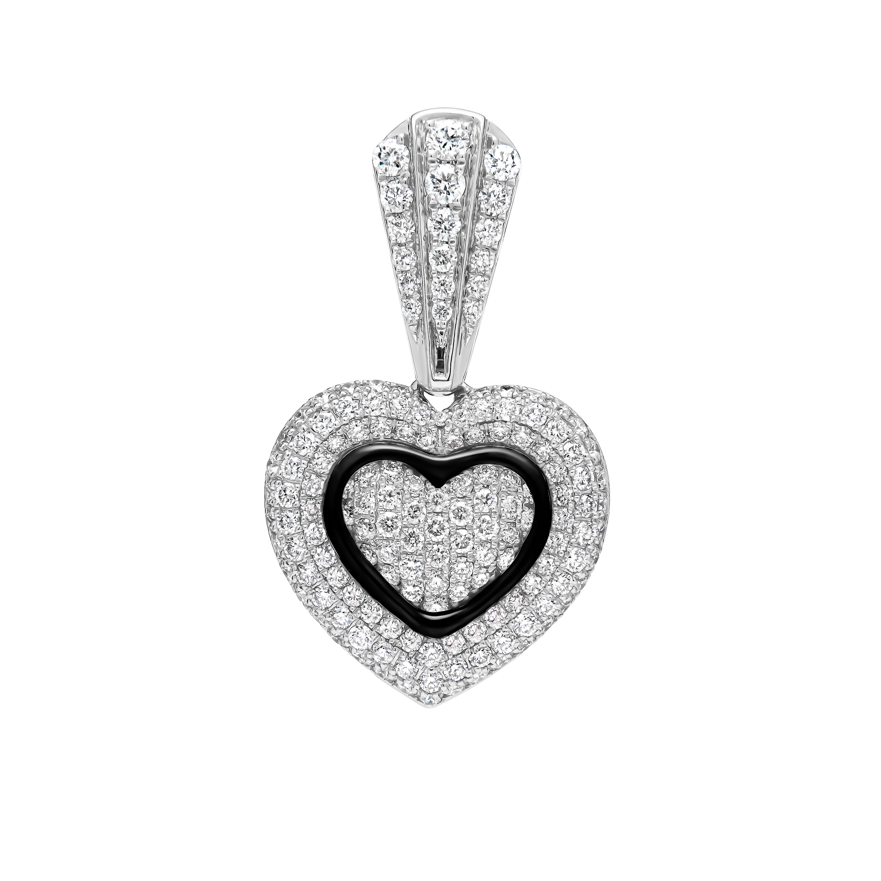 Heartbeat Regent Earring - White Gold